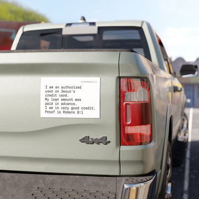 "I am an authorized driver" Car Magnets